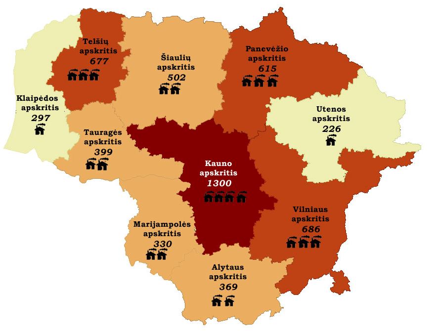 gaisrų žemėlapis