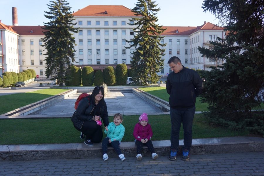 Dvynukės Gustė ir Smiltė Kaunuo klinikų nuotr